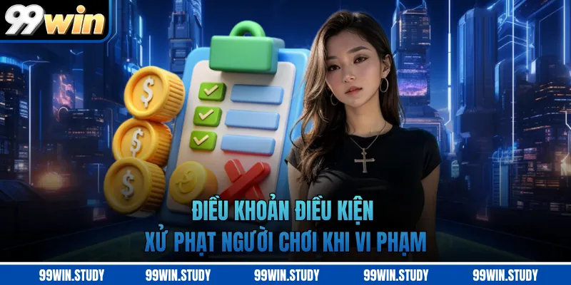 Điều khoản điều kiện xử phạt người chơi khi vi phạm